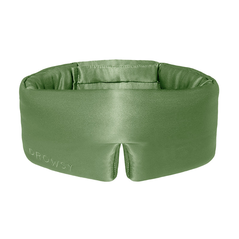Pistachio Green Drowsy Silk Sleep Mask