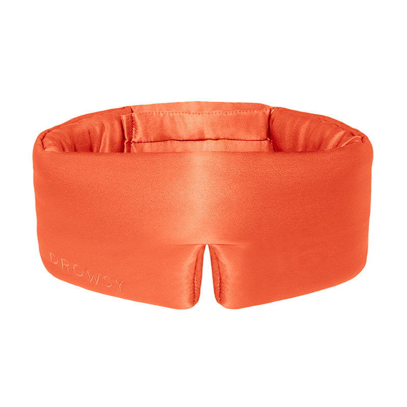 Summer Coral Drowsy Silk Sleep Mask